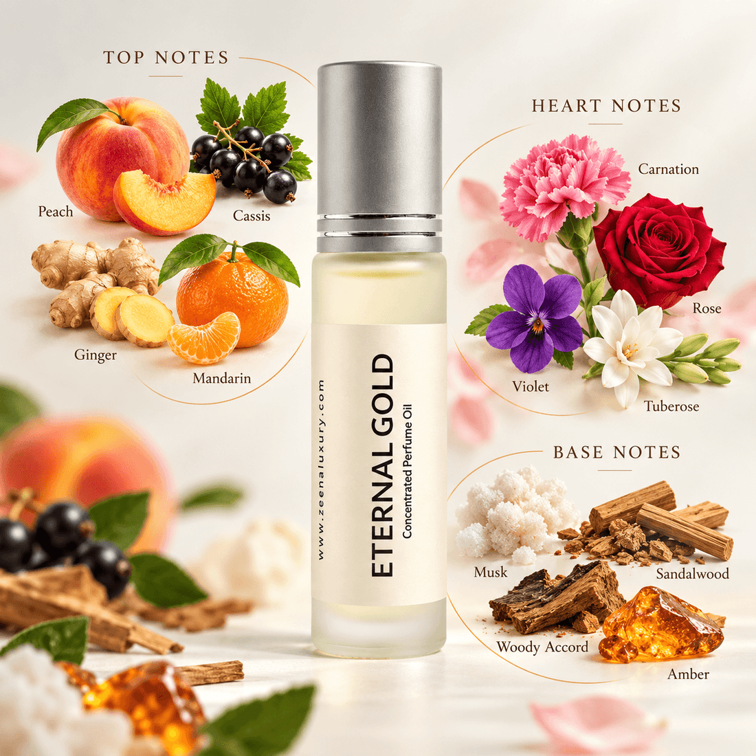 ETERNAL GOLD PERFUME OIL 10 ML