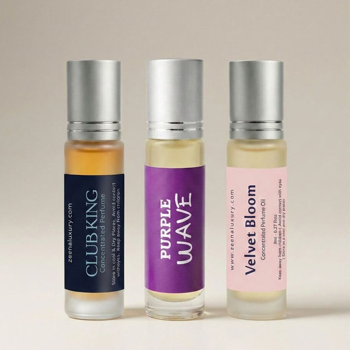 CLUB KING + PURPLE WAVE + VELVET BLOOM (10ML X 3PCS)