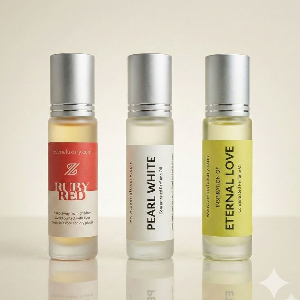 Ruby Red + Pearl White + Eternal Love 10ml x3 pcs - Buy2 Get1 Free Offer