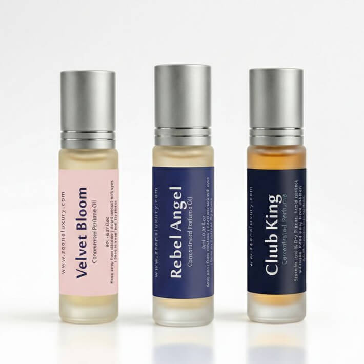 VELVET BLOOM+REBEL ANGEL + CLUB KING 10ml x3