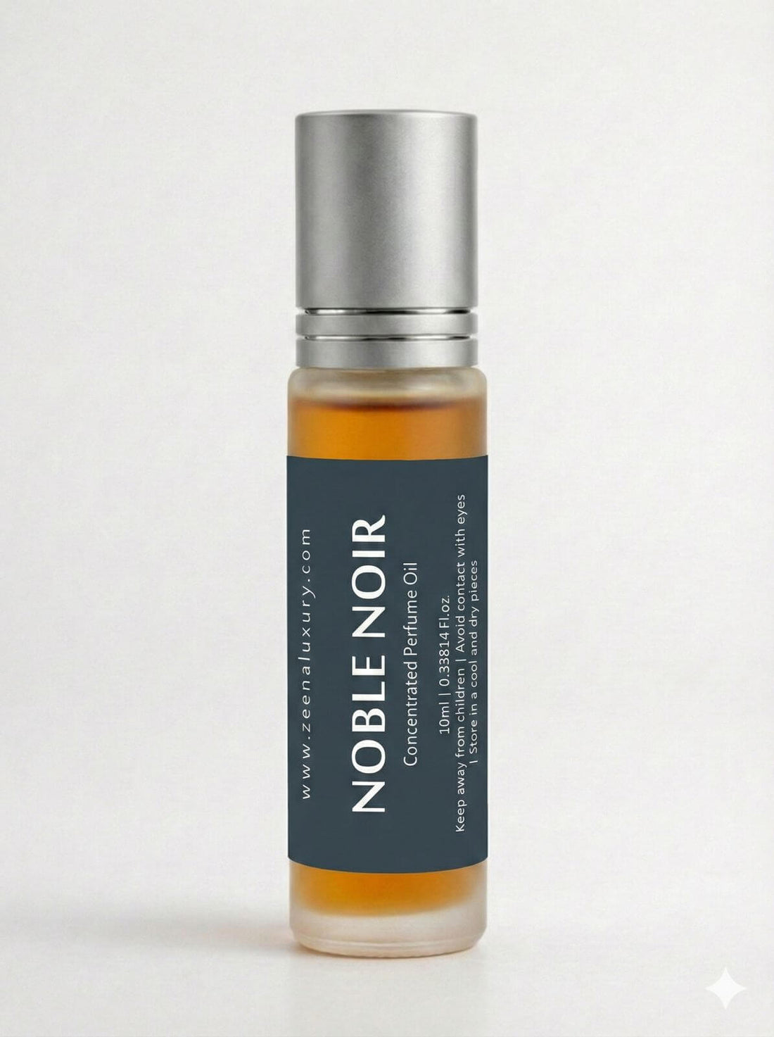 Noble Noir 10ml concentrated Oud perfume oil bottle by Zeena Luxury inspired by Noir Majed Al Oud